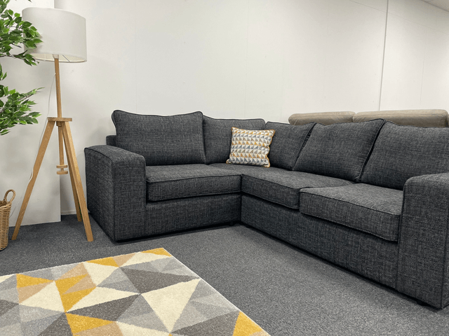 Ex-Display New York Corner Sofa Slate Grey #NY2C1LH