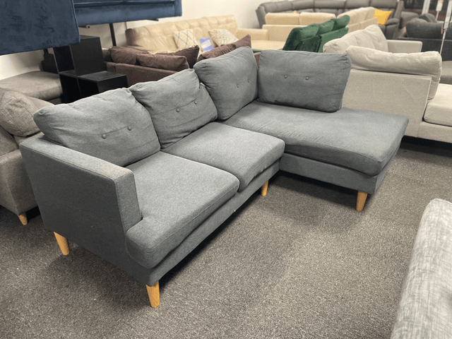 Navy Corner Sofa #U101