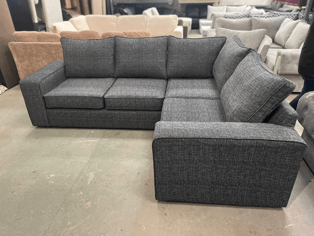 Ex-Display New York Grey Corner Sofa #NY2C1RH