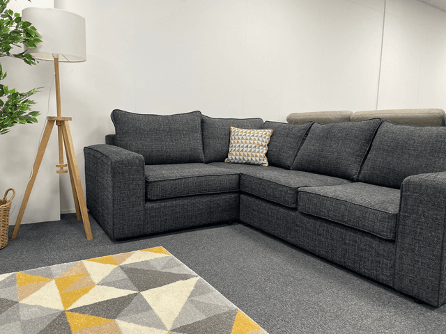 Ex-Display New York Corner Sofa Slate Grey #NY2C1LH